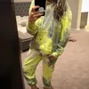 Vertvie Tracksuit Women من قطعتين يركضون سراويل مقنعين قمم مقنعين بربط صلبة هوديز ROPA Mujer Summer 2 قطعة للملابس الرياضية