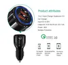 QC 3.0高速車の充電器デュアルUSBポート3.1A急速充電5V 9V 12V Qualcomm Adaptiveクイックチャージ電話アダプタSamsung S8 iPhone 7 8 x