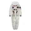 Beliebte Astronauten-Raumanzug-bedruckte Overall-Hosen für Kinder, neue lockere Fleece-Pullover-Hosen mit Reißverschluss in Europa und Amerika