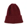 Barn Campaniform Hat Enkel Mångsidig Woolen Caps Candy Färg 10 Färger Stickade Kids Beanie Partihandel