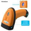 NT-1228 Wired 2D QR Barcode Scanner Handheld Automatic Bar Code Reader/Imager (QR, PDF417, Data Matrix) with USB Cable NETUM1