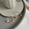 Hoop Huggie Echte 925 Sterling Zilveren Ring Onregelmatige Vlinder Fladderende Gouden Oorbellen Voor Vrouwen Die Zich Bezighouden Met Fijne Mode Jewelry1828