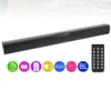 BS-28B Bezprzewodowy Głośnik Bluetooth 20W Bezprzewodowy Pilot Home Surround Soundbar dla Smartphone PC Teatr TV Głośnik BS28B