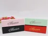 Boîtes à gâteaux macarons boîtes de chocolat macarons faites maison boîte à muffins biscuits emballage en papier de vente au détail 2035353 cm noir rose vert par 4360777