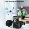 Headset True Wireless Hörlurar 3D Stereo Bluetooth Headset Foldbar spelörlur med Mic FM TF -kortbrusreducering