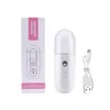 Mini Facial Steamer Electronic Nano Mist Alcohol Sanitizer Sprayer For Disinfecting And Face Hydroting USB Wireless