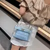 여성 레이디 가방 지우기 핸드백 크로스 바디 복합 가방 투명 PVC 파우치 토트 새로운 최고의 판매 WT