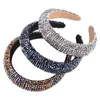 Beaded Headband Colorful Sparkly Padded Hair Hoop Women Girl Hair Band Headdress Diadema Con Cuentas De Cristal Y Diamantes De Imitacion