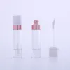 Wholesale Round Makeup Tool Cosmetic Package 6ML нефтяной контейнер розовый фиолетовый ясных пустых губ глянцевые пробирки бальзам для губ контейнеры