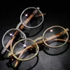 Vintage Round Cubic Zircon Sunglasses New Luxury Men Women Oval Crystal Wood Glasses Fashion Eyewear Hip Hop Jewelry12875