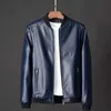 Fashion Men's Real Leather Jacket Men Motorcycle Winter Coat Men Warm Genuine Leather Jackets Large Size