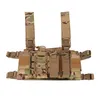 Tactical Chest Vest Radio Harness Front Pouch Holster Molle Vest Rig Bag Hunting Radio Waist Pouch Adjustable1