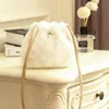 Söta tjejer Mini plånböcker Höst Vinter Faux Fur Crossbody Väskor För Barn Tjej Små Mynt Påse Baby Plush Purse