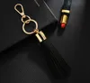 Korean Velvet Tassel Charm Keychains Women Handbag Wallet Accessories Car Circle Key Rings Gift Key Ring