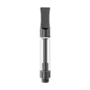 Black Wickless Atomizer 0.5ml 1ml Glass Vaporizer Cartridges 510 Thick oil Tank with Metal Flat tip