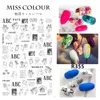 Nagelaufkleber, selbstklebend, Gänseblümchen, Sonne, Blume, Miss Colors, modisches Logo, 2020, neuer Stil, Marke 40 Designs zur Auswahl 5833651