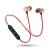 Lot 50 Bluetooth Earphone Sports Neckband Magnetic Wireless earphones Stereo Earbuds Music Metal Headphones With Mic For All Phon4266526