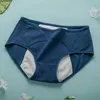 Coton étanche période physiologique culottes femmes sans couture doux respirant culotte menstruelle Sexy dames sous-vêtements menstruels 227e