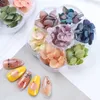 1 Box 3D Nail Art Dekorationer Klistermärken Rosa Gul Lila Färgglada Konserverade Färskt Torkade Blommor DIY Design Tillbehör Nails Tips