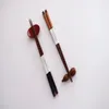 100pair / серия 22.5cm Вуд Палочки Cassia Siamea обернутый пряжи в японском стиле Кухня Столовая посуда Экологичные