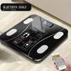 Freeshipping Zal Huishouden LED Digital Weight Bathroom Balance Bluetooth Android of iOS Body Fat Scale Floor Scientific Smart Electronic