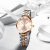 Orologio di cristallo di lusso Civo Women Waterproof Gold Rose Gold Strap Ladies Orologi da polso Top Brand Bracciale Orologio Relogio Feminino T12116248