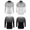 Kvinnors tröja höst vinter mode färg matchande turtleneck smal långärmad smal botten casual svart vit tröja w1