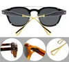 Merk Mannen Zonnebril Clip-on Gepolariseerd Grijs Donkergroene Lens Zonnebril Brillen Frames Dames Acetaat Eyewear Optical Glazen Frame met Doos