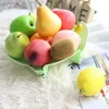 Vivid Foam Bubble Kunstmatige Fake Levensecht Vruchten Apple Peach Peer Banaan Bruiloft Decoratie Decoratieve DIY Party Home Ornaments HHF926