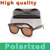 고품질 편광 썬은 브랜드 디자이너 선글라스 UV 보호 태양 브랜드 여자 선글라스 P 클래식 남성이 판자 안경 안경 안경