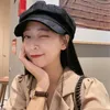 Stingy Brim Şapka Foux Sboy Kapaklar Kadın Tasarımcı Retro Bere Ressam Şapka Sekizgen Baker Çocuk Ayarlanabilir Pamuk Kore Tarzı 2021 Fashion1