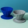 Xiaomi Mijia – tasse filtrante en Silicone, support de filtre à café plat, réutilisable, Portable, entonnoir, panier filtre