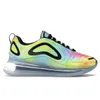 AIR MAX 720 airmax Top Qualidade Novo 2020 STOCK X Mens Trainers Tênis Triplo Branco Laser Rosa Preto Ginásio Lobo Vermelho Cinza Das Mulheres   Designer de Tênis Esportivos