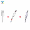 1000 stks / partij Multi Colors USB-kabel Protector Mobiele Telefoon Oplader Cord Protector Silicone Voor iPhone Lijn Beschermende Siliconen Windende Clips