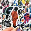 3Sets 150pcs astronauta kreskówkowe naklejki na graffiti Graffiti Puchar Komputerowe naklejki na kask gitary
