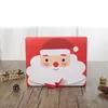 Jul Eve Stor presentförpackning Santa Claus Fairy Design Kraft Papercard Nuvarande Party Favorit Aktivitet Box Röda Gröna Gåvor Paketlådor BH4066 BC