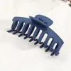 New Fashion Sweet and versatile simple large 11cm hair clips matte color bath hair catch Women girl for Hair Accessori