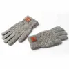 Fingerless Gloves REALBY Men's Winter Warm Wrist Touch Screen Glove Luvas De Inverno Male Mitaine HommeThermal Black Mittens1