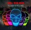 Halloween LED Licht Maske Leuchten Party Neon Cosplay Kostüm Werkzeuge Party Horror Glowing Dance Masken