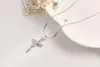 Colliers Pendentif Mode Argent classique bijoux de bal pour hommes et femmes Collier Croix