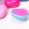 Brosses à cheveux à paillettes en forme d'œuf, outils de coiffure antistatiques, peigne à cheveux, brosses démêlantes, outils de soins capillaires