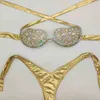 2020 vacaciones sexy mujer bikini conjunto diamante traje de baño piedras brillantes traje de baño rhinestone ropa de playa biquini1