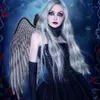 Halloween 3d ängel vingar mardi gras tema fest cosplay vingar för barn vuxen stor stor svart vingar djävul kostym yjl55