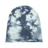Beanie Vinterhattar Gradient Färg Strikkad hatt för män Kvinnor Varmt slips Dyeing Gorras Bonnet Acrylic Hip Hop Hat