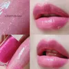 Hot Makeup Lippenstift 9 Farben glänzende Kirsche Vitamin Klar FUSSY / Glow / DIAMOND MILK Lippen Flüssigkeit Lipgloss Bombe Glasur glühen pingelig 9ml