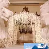 180 CM blanc Simulation hortensia fleur artificielle soie glycine vigne pour mariage jardin décoration 10 pcs/lot livraison gratuite