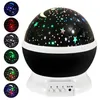 Projector LED Projector Luz Noite Lamp Estrelas Starry Sky das crianças das crianças Baby Sleep Romântico projeção lâmpada LED Party Decoration GGA3710