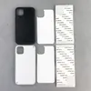 DIY Aluminium Inserts Soft TPU PC Téléphone PC pour iPhone 15 14 13 12 11 Pro Max SE 7 8 Plus x xr xs Max Case