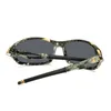 Occhiali da sole da uomo polarizzati Brand Design Camo Frame Driving Occhiali da sole Occhiali quadrati maschili UV400 Shades1970487