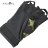 Fingerless Handskar Ideacherry Outdoor Driving Tactical Training Half Finger Fitness Sport Microfiber Menswomens Gloves1